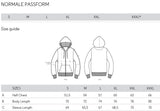 Men's warm organic cotton zip hoodie