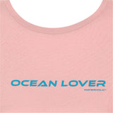 Women's organic cotton sleeveless summer shirt