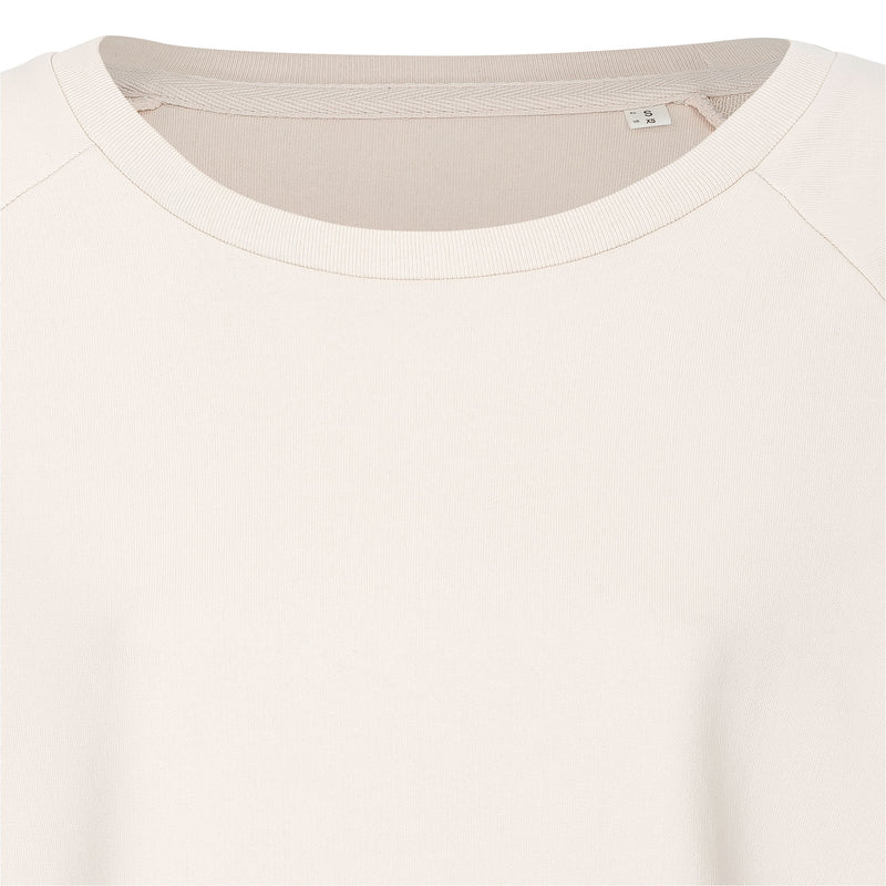Soft organic cotton sweatshirt for women