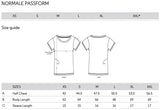 Sustainable edition t-shirt with cool print for women